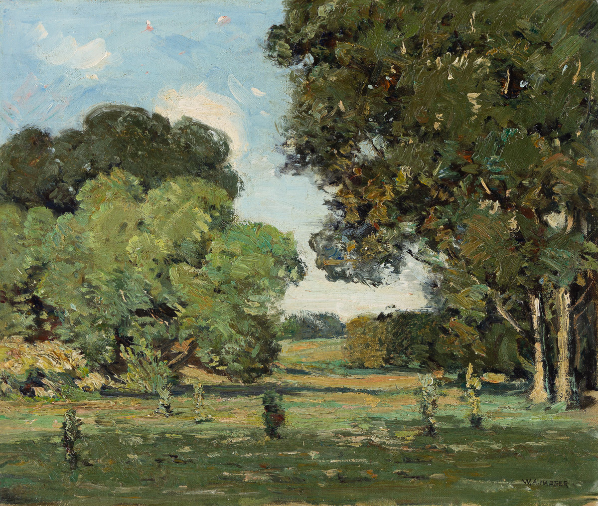 WILLIAM A. HARPER (1873 - 1910) Untitled (Landscape).